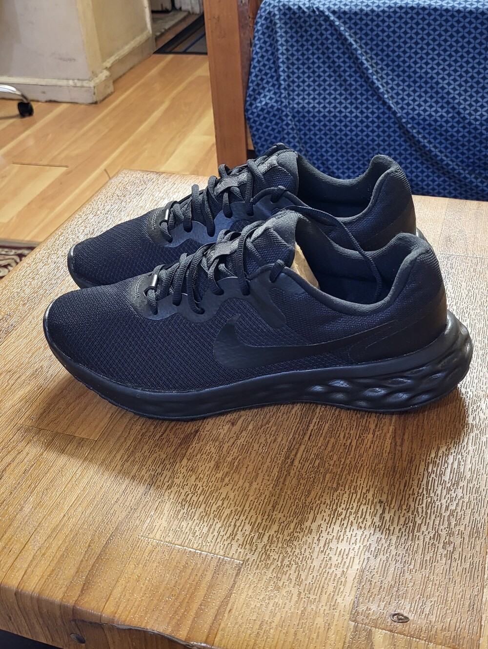 Nike Revolution 6 Men's Running Shoes Black Size 11.5